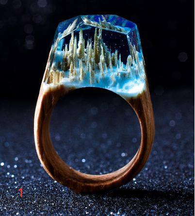 Resin Wood Ring